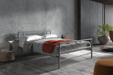 SANDRO – Lit gris avec sommier