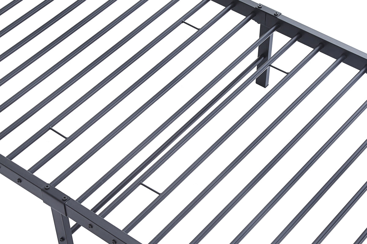 SAMMY – Lit en métal gris foncé