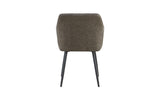 PERON – Chaise PU microfibre grise