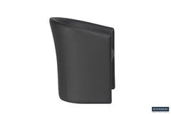CHARLIE – Fauteuil PU noir