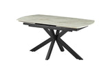 Table Extensible ARYA Ovale Danoise en Pierre - de 160 à 240 cm
