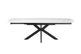 Table Extensible ARYA Ovale Danoise en Pierre - de 160 à 240 cm