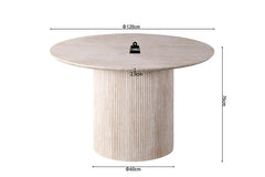 Table à Manger Ronde LYANE - 120 cm
