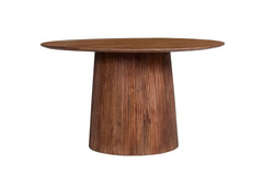 Table à Manger Ronde MAYGA en Manguier - 130 cm