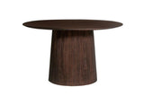 Table à Manger Ronde MAYGA en Manguier - 130 cm