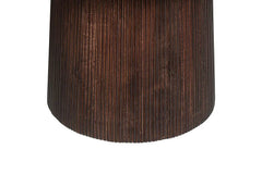 Table à Manger Ronde MAYGA en Manguier - 130 cm