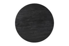Table à manger Ronde TOMI en Bois de Manguier - 130 cm