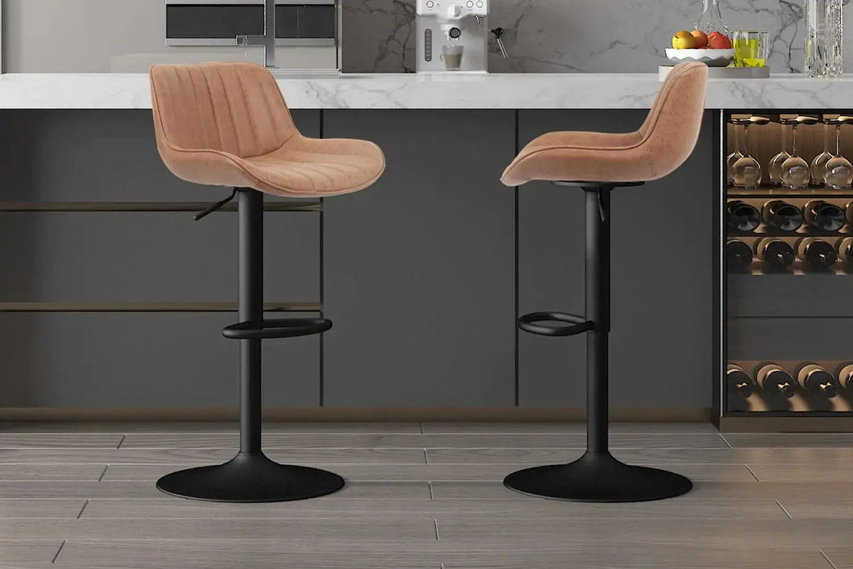 Tabourets de Bar FENNY - H:61-81 cm
