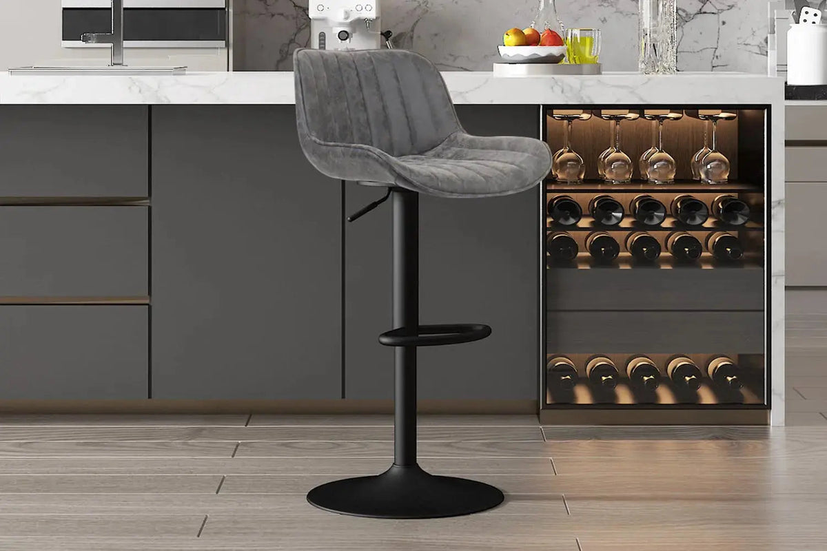 Tabourets de Bar FENNY - H:61-81 cm