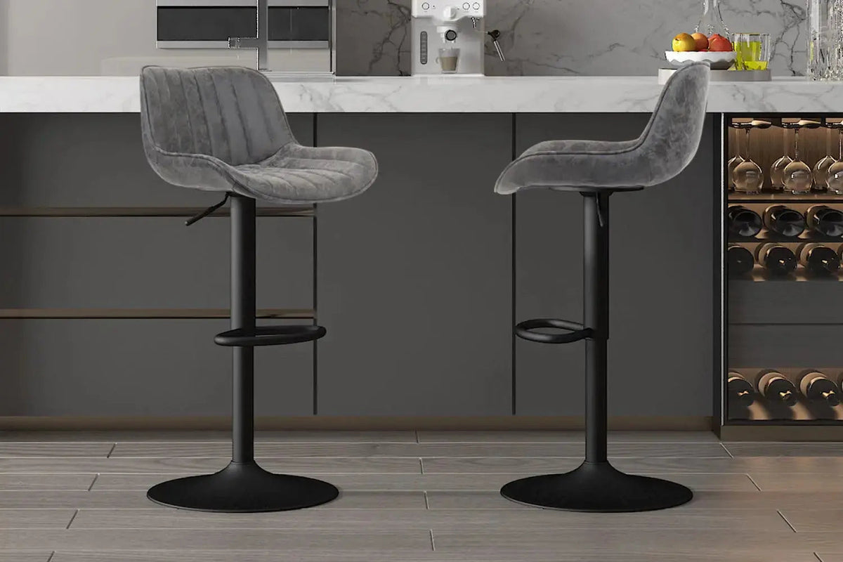 Tabourets de Bar FENNY - H:61-81 cm