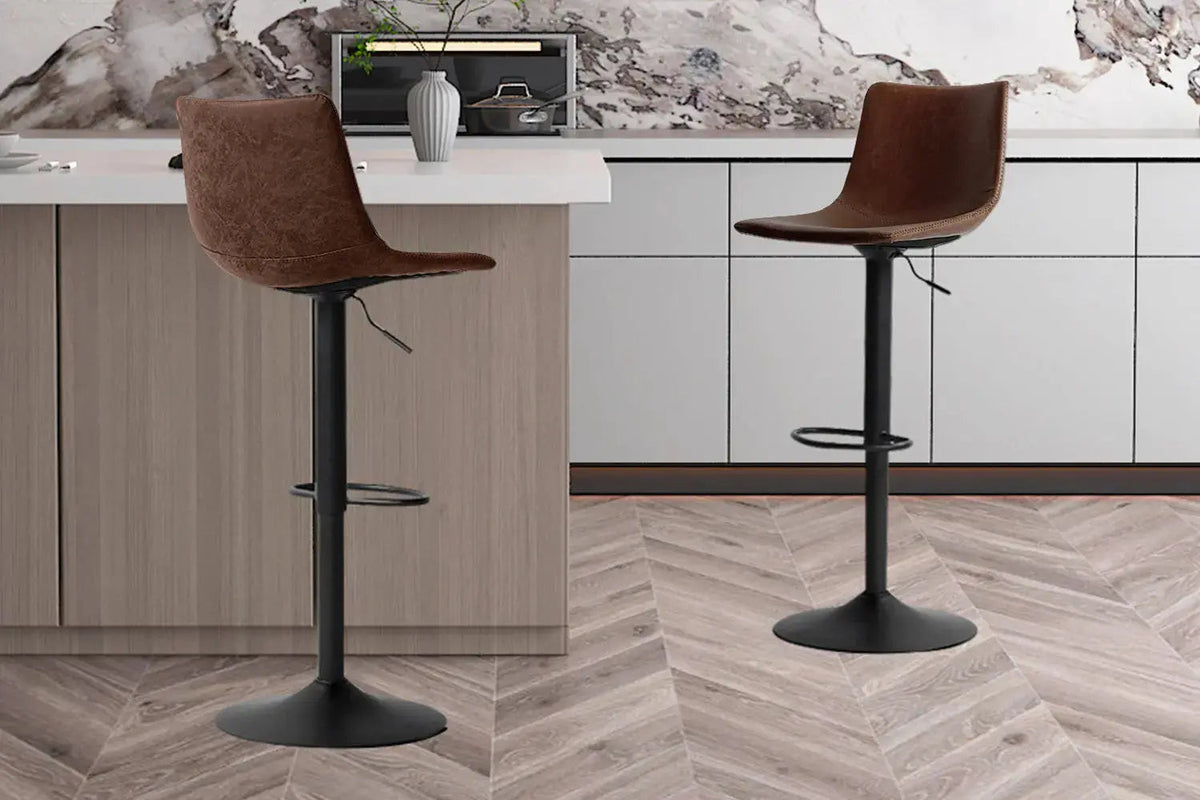 Tabourets de Bar TREVIS - H:61-81 cm