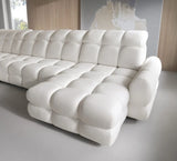 THALES XL – Canapé panoramique avec assise électrique et coffre de rangement – 400 x 220cm