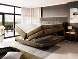 VIANO – Lit Coffre Box Spring avec Matelas Bonnel