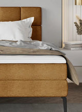ADEL – Lit avec tête de lit et matelas Bonell