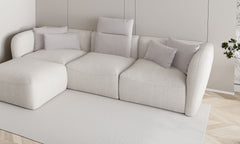 CANDELO MINI – Canapé d'angle modulable – 308 x 172cm