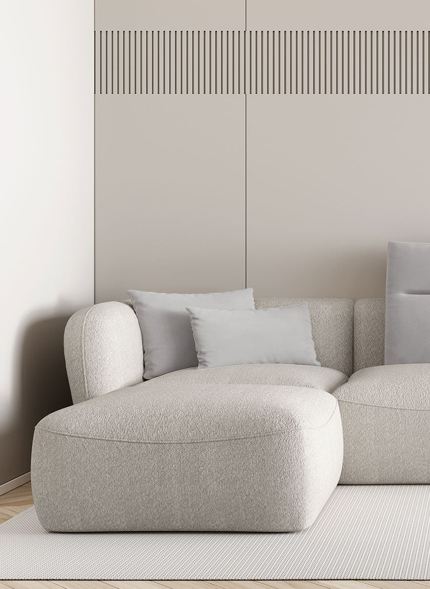 CANDELO MINI – Canapé d'angle modulable – 308 x 172cm
