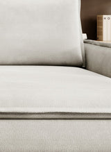 Détail du canapé GLOSSY