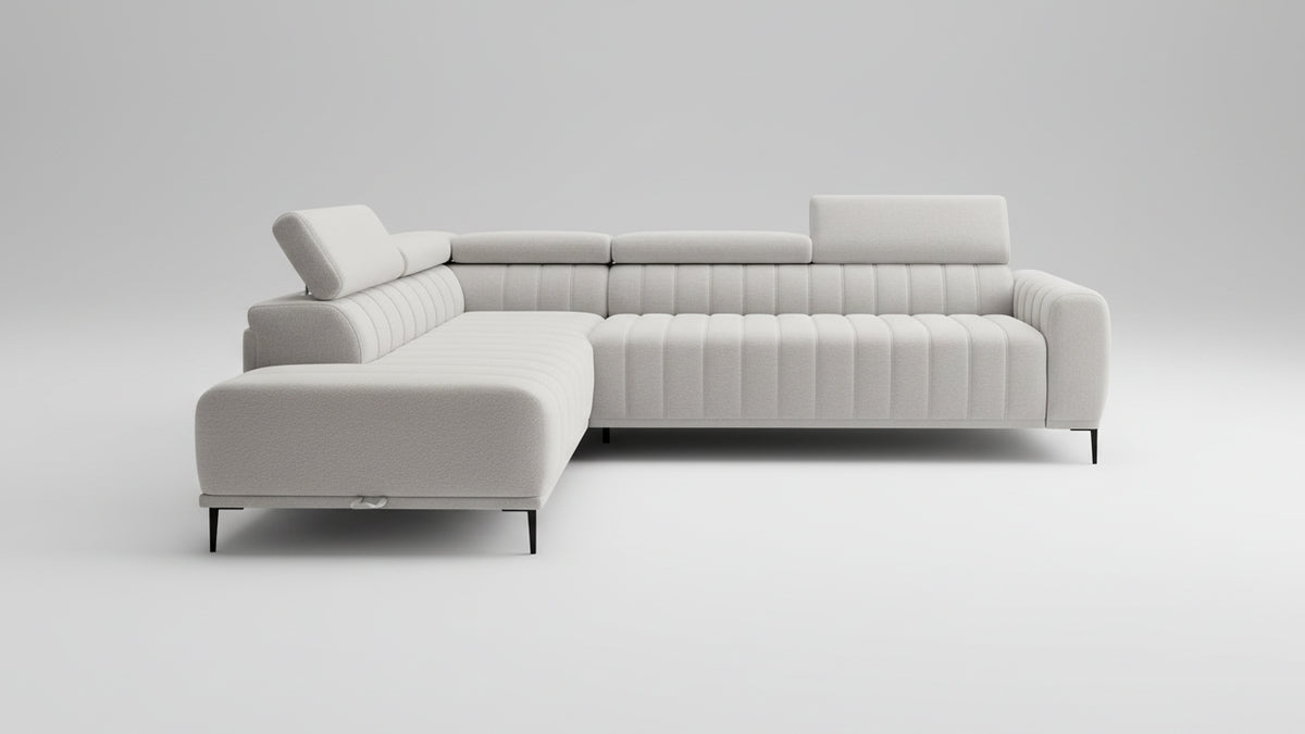 CANAPÉ D'ANGLE CONVERTIBLE GONDO L