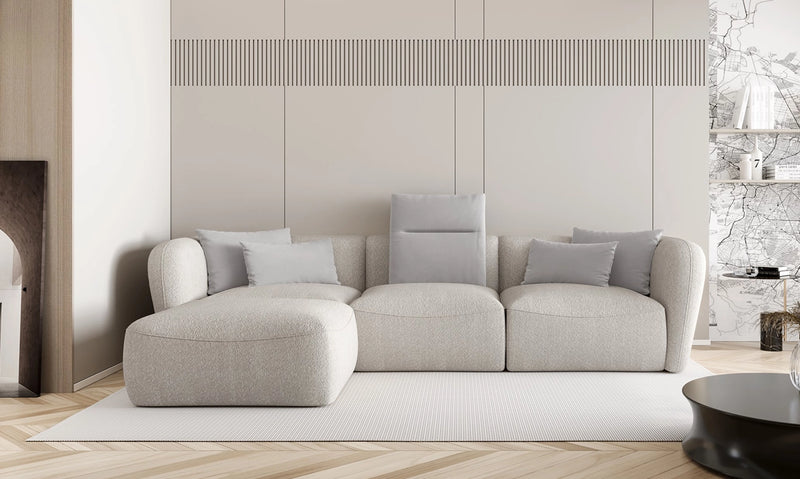 CANDELO MINI – Canapé d'angle modulable – 308 x 172cm