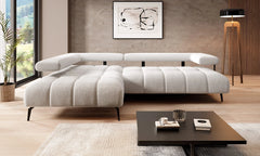MAGNÉTIQUE L – Canapé d'angle avec assise électrique – 258 x 210cm