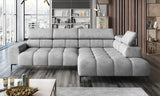 PLAZA L – Canapé d'angle avec assise électrique – 300 x 105cm