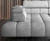 PLAZA L – Canapé d'angle avec assise électrique – 300 x 105cm