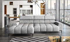 PLAZA MINI – Canapé d'angle avec assise électrique – 270 x 177cm