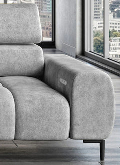 PLAZA MINI – Canapé d'angle avec assise électrique – 270 x 177cm