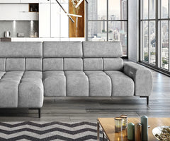PLAZA MINI – Canapé d'angle avec assise électrique – 270 x 177cm