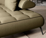 SELEDO L – Canapé d'angle avec assise électrique – 268 x 224cm