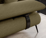 SELEDO L – Canapé d'angle avec assise électrique – 268 x 224cm