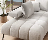 MAGNÉTIQUE L – Canapé d'angle avec assise électrique – 258 x 210cm