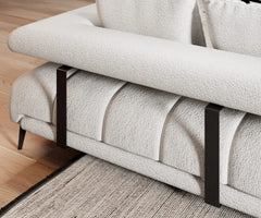 MAGNÉTIQUE L – Canapé d'angle avec assise électrique – 258 x 210cm