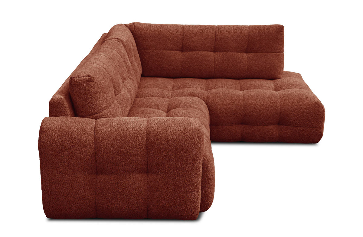 Gamme MOTO – autre composition en tissu terracotta