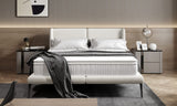 TESSINA – Lit avec Tête de lit et Sommier Sans Matelas