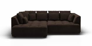 TIBERIS L – Canapé d'angle avec assise électrique – 286 x 207cm