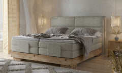VALSEN – Lit Électrique en Bois Chêne Massif avec Matelas Bonell