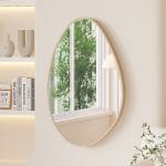 Romi - Miroir Chêne vieilli - 80 x 50 cm