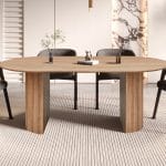 LAGOS - Table à Manger Ovale - 200 ou 220 cm
