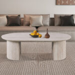 LAGOS - Table Basse Ovale - 120 cm
