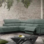 OLTENS EXPO - Canapé modulable avec assise électrique - 281 x 228 cm